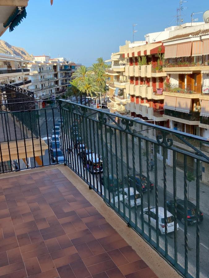 Javea Au Port Vue Mer Devant La Plage Grand Appartement Terrasse Clim Et Wifi Luaran gambar