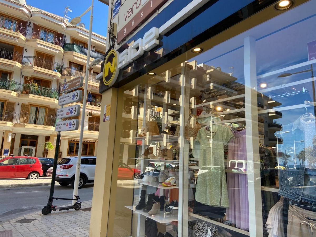 Javea Au Port Vue Mer Devant La Plage Grand Appartement Terrasse Clim Et Wifi Luaran gambar