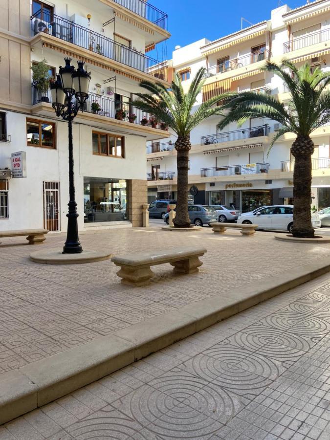 Javea Au Port Vue Mer Devant La Plage Grand Appartement Terrasse Clim Et Wifi Luaran gambar