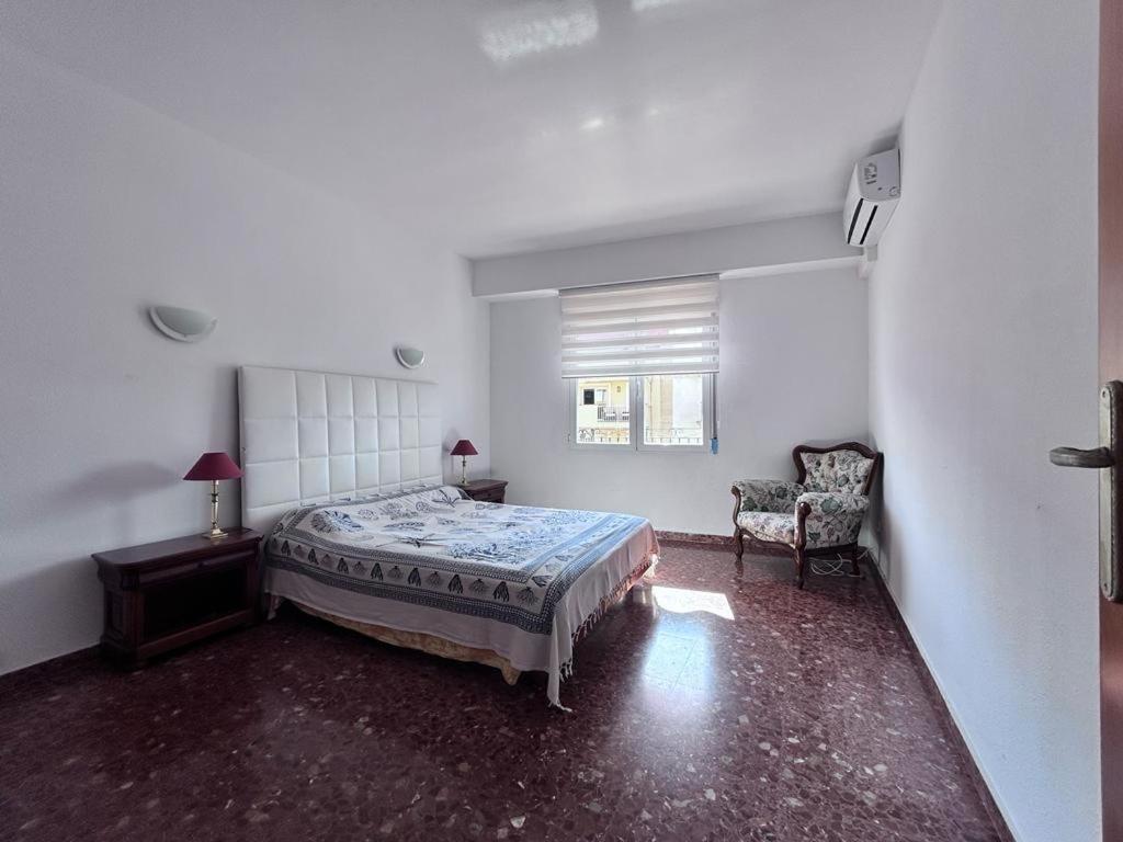 Javea Au Port Vue Mer Devant La Plage Grand Appartement Terrasse Clim Et Wifi Luaran gambar